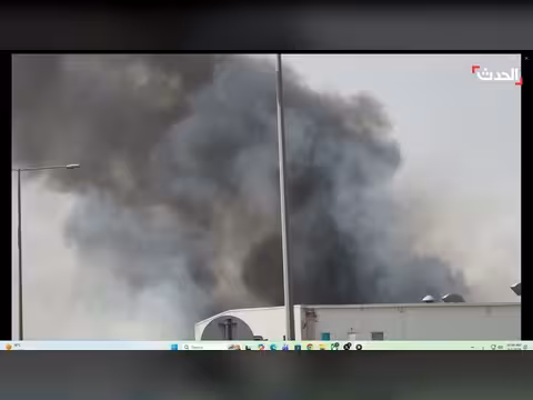 سقوط شظايا صاروخ إيراني في الدوحة وإخماد حريق محدود