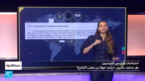 تحقق في ادعاء تضاعف حراسة ماكرون