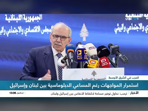 استمرار المواجهات بين لبنان وإسرائيل