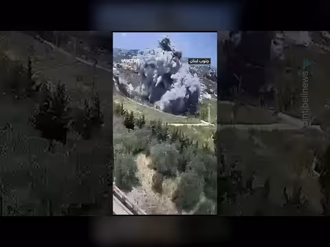 قصف إسرائيلي على بلدة جويا في لبنان