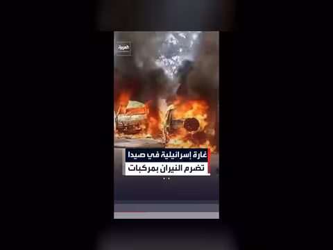غارة إسرائيلية في صيدا تترك قتلى وجرحى