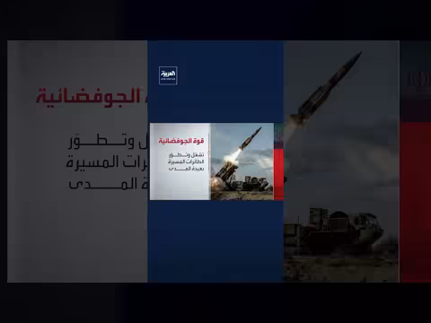 تعرف على قوة الجوفضائية التابعة للحرس الثوري الإيراني