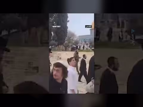 اقتحام المستوطنين الأقصى مع عودة المصلين