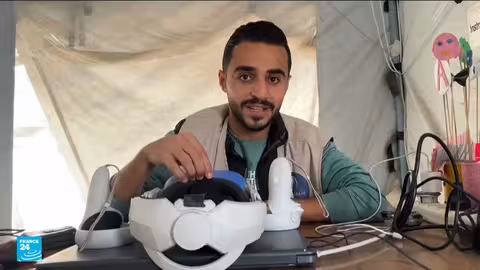 ألعاب الواقع الافتراضي تخفف معاناة أطفال غزة وتوفر لهم ملاذاً آمناً