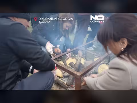 جورجيا: قرية ديدي تشايلوري تحتفل بمهرجان الربيع الوثني "بيريكاوبا"