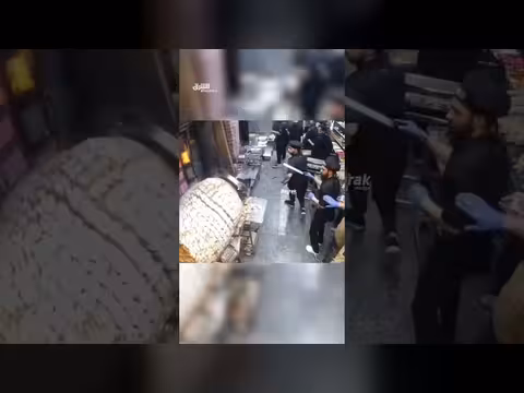 انهيار سيخ شاورما