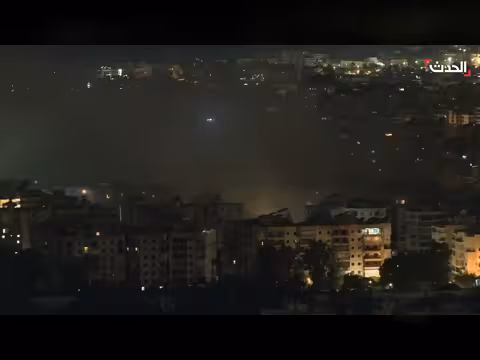 غارة إسرائيلية تستهدف مبنى في حارة حريك ببيروت