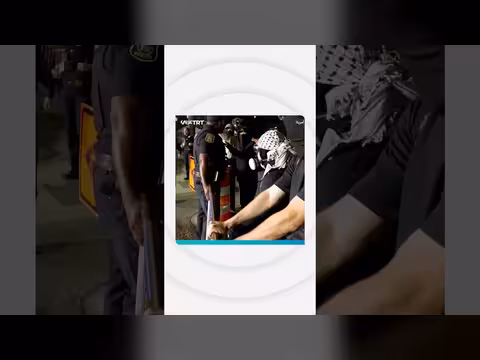 احتجاج ضد وكالة الهجرة في نيوجيرسي