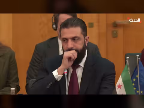 الشرع: سوريا ملاذ آمن لسلامة سلاسل التوريد