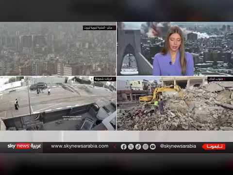 هجوم صاروخي على إسرائيل من لبنان