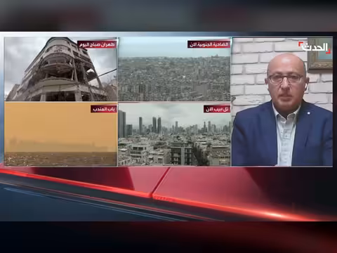 محلل: هدف إسرائيل من التصعيد العسكري إبعاد التهديد الإيراني