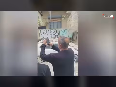 إصابة 3 أشخاص بشظايا صاروخ إيراني استهدف تل أبيب وضواحيها