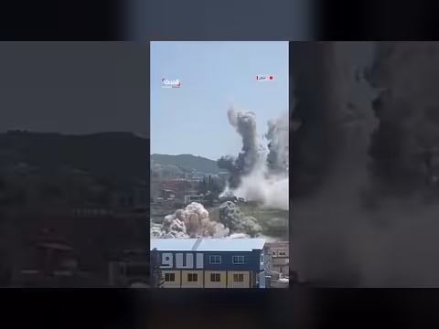 سلسلة غارات إسرائيلية على جنوب لبنان