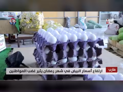 ارتفاع أسعار البيض في مأرب يثير غضب المواطنين في رمضان