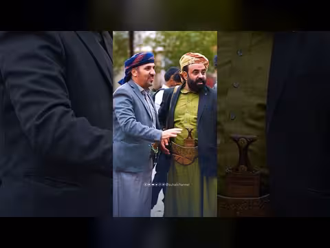 مشهد درامي ساخر من مسلسل 'لصوص بثياب الفضيلة'