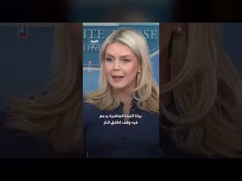 البيت الأبيض: لبنان ليس طرفًا في وقف إطلاق النار