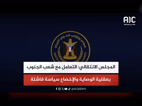 المجلس الانتقالي: سياسة الوصاية فاشلة