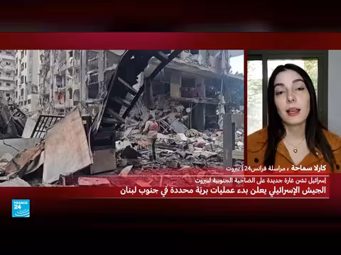 عملية إسرائيلية بريّة في جنوب لبنان