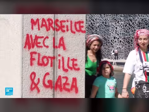 مراكب فرنسية تنطلق من مرسيليا نحو غزة