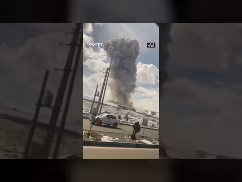 قصف أمريكي - إسرائيلي يستهدف مدينة تبريز الإيرانية