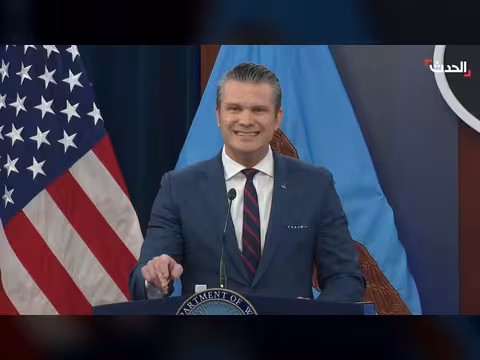 وزير الحرب الأمريكي: إنهاء الصراع بشروط واضحة وتهديد إيران انتهى