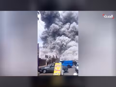 قصف لقاعدة للحرس الثوري الإيراني في باكداشت جنوب شرق طهران