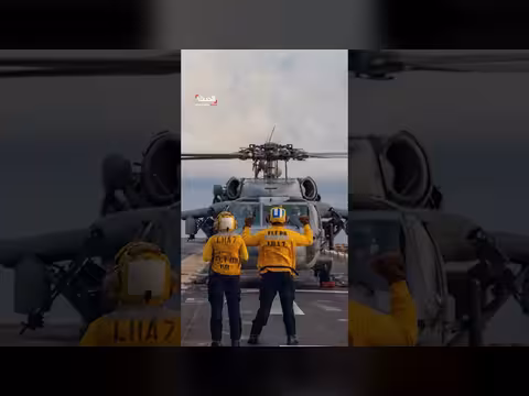 الجيش الأميركي ينشر مشاهد لتدريبات على متن السفينة يو إس إس طرابلس