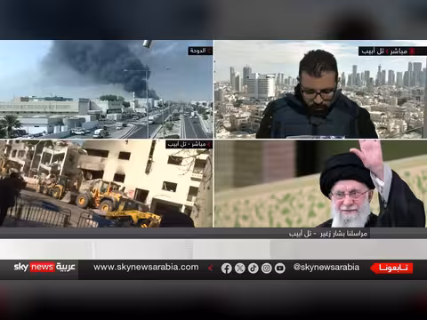 سقوط صاروخ إيراني قرب القدس وتصعيد عسكري أمريكي إيراني