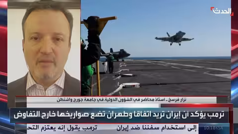 محلل: الضربة الأميركية ضد إيران قريبة