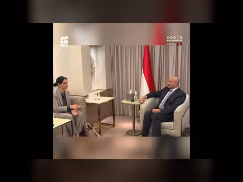 طارق صالح يناقش التهديدات الإيرانية مع السفيرة البريطانية