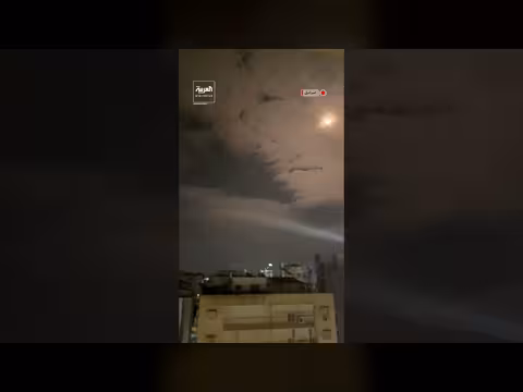 اعتراض صواريخ أُطلقت من لبنان نحو وسط إسرائيل