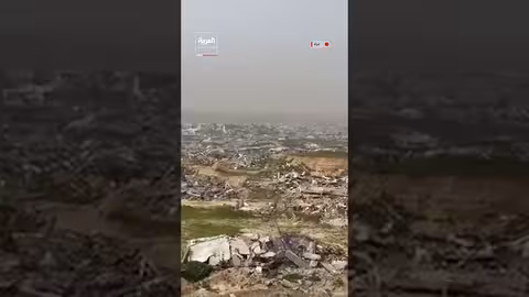 دمار واسع النطاق شرق الخط الأصفر في غزة، وفقًا لمراسل إسرائيلي