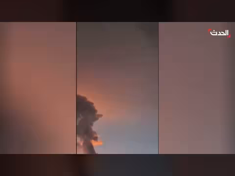 مشاهد لقصف الصناعات البحرية الإيرانية بطهران