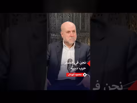 د. محمود الهباش: ما يجري حرب دينية