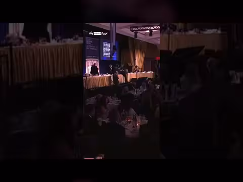 إجلاء ترامب من قاعة مراسلي البيت الأبيض