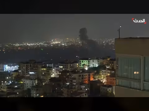 غارات إسرائيلية جديدة على بيروت