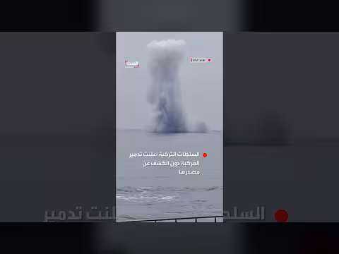 تركيا تدمر مسيرة أميركية الصنع من طراز AEGIR-W على ساحل أوردو