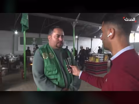 مركز الملك سلمان يقدم 25 ألف وجبة يومياً لإغاثة غزة