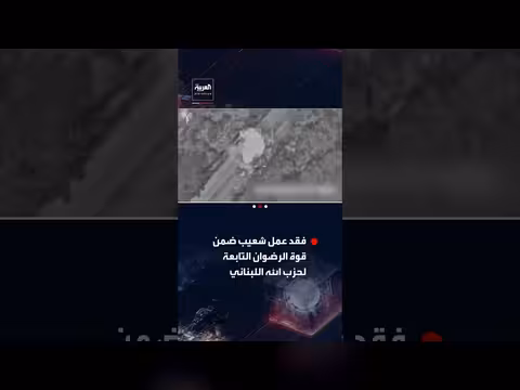 إسرائيل تقتل علي شعيب في هجوم جنوبي لبنان