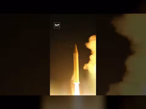 وكالة فارس تنشر فيديو لإطلاق صاروخ خرمشهر 4 نحو إسرائيل