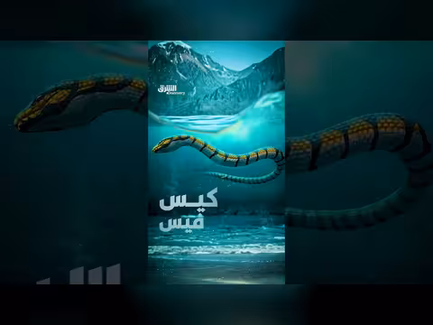 الثعبان في الأصل كان سحلية