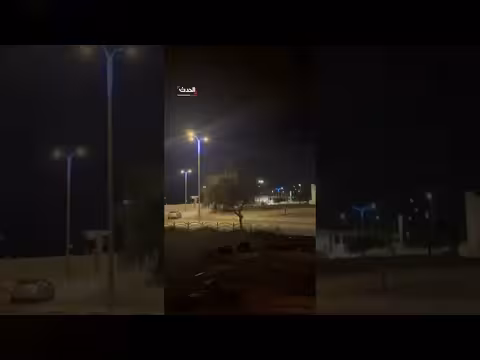 استهداف معسكر تل عراد في النقب جنوب إسرائيل