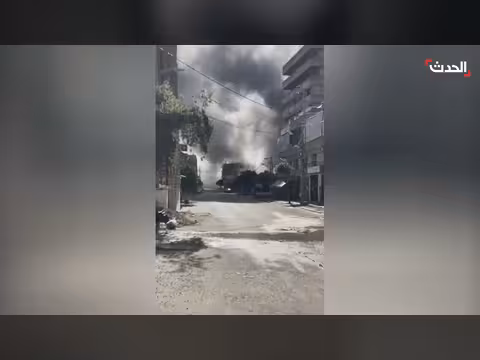 غارات إسرائيلية تستهدف مدينة النبطية جنوب لبنان