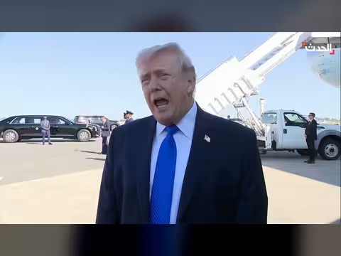 ترامب: agreement with إيران يمنع حصولها على السلاح النووي