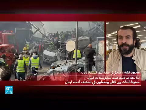 الجيش الإسرائيلي ينفذ أكبر ضربة على لبنان منذ انخراط حزب الله