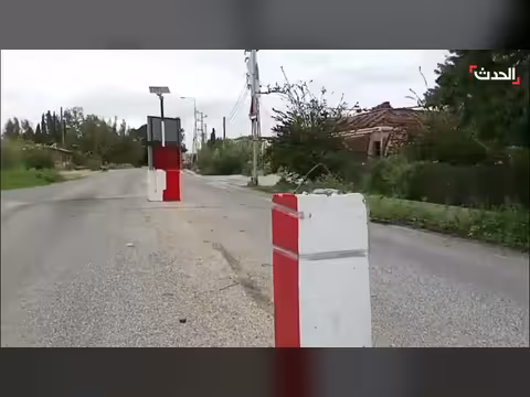 قصف إسرائيلي يستهدف حاجز العامرية