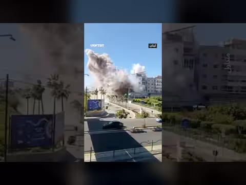 غارات إسرائيلية على بيروت تسبّبدماراً