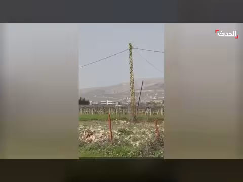 غارة إسرائيلية على بلدة قصرنبا بالبقاع