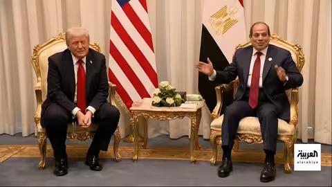 ترمب من شرم الشيخ: مناقشة إعادة إعمار غزة مع القادة