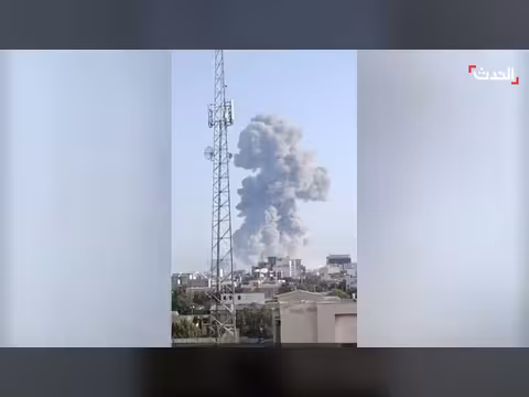 انفجار يستهدف قاعدة طيران مرداويج في أصفهان الإيرانية